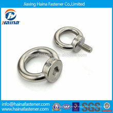 Stainless steel forged shoulder screw eye,eye bolt